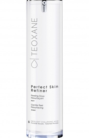 Gentle Peel Resurfacing NIGHT - Optimum balance of resurfacing Glycolic Acid (10%) and soothing ingredients in a daily hydrating night care to reveal a new skin.